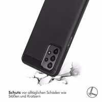 imoshion Brushed Back Cover Samsung Galaxy A23 (5G) - Schwarz