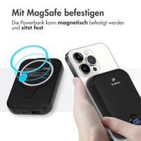 imoshion MagSafe Powerbank - 10.000 mAh - Kabellose Powerbank - Schwarz