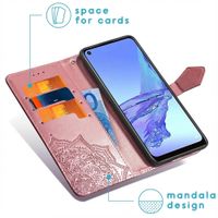 imoshion Mandala Klapphülle Oppo A53 / Oppo A53s - Rosé gold
