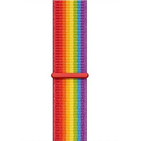 Apple Sport Loop Armband für das  Apple Watch Series 1 t/m 9 / SE (38/40/41 mm) | Series 10 / 11 (42 mm) - Rainbow Pride
