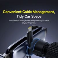 Baseus UltraControl Gravity Handyhalterung Auto - Universell - Lüftungsgitter - Space Grey