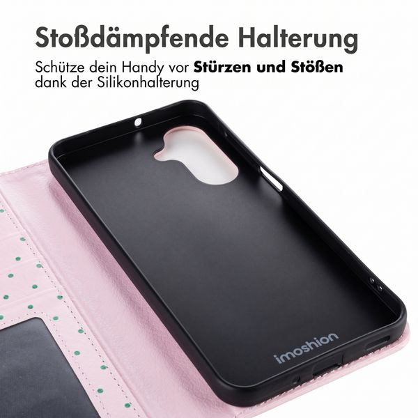 imoshion Design Klapphülle Samsung Galaxy A56 - Happy Dots