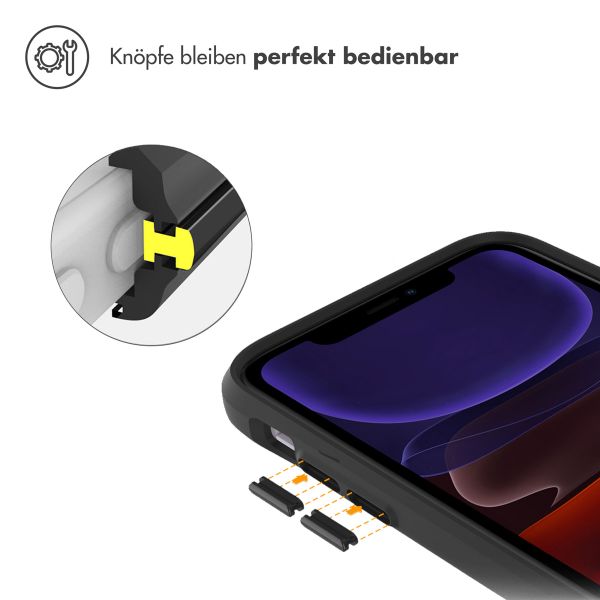 imoshion Rugged Hybrid Carbon Case für das Apple iPhone 11 - Black