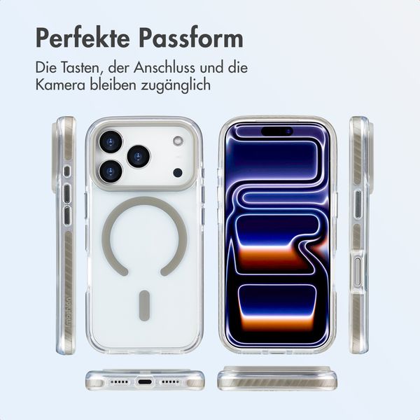 imoshion Combat MagSafe Hülle Apple iPhone 17 Pro - Grau