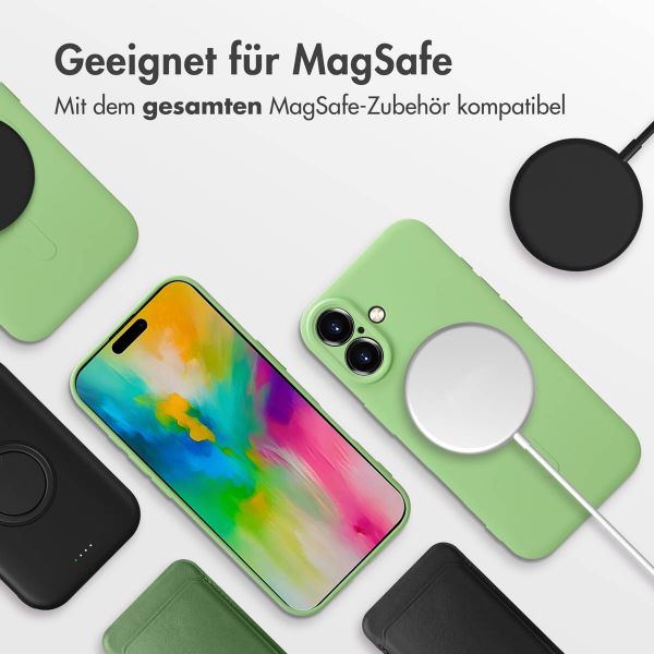 imoshion Color Back Cover mit MagSafe für das iPhone 16 - Grün