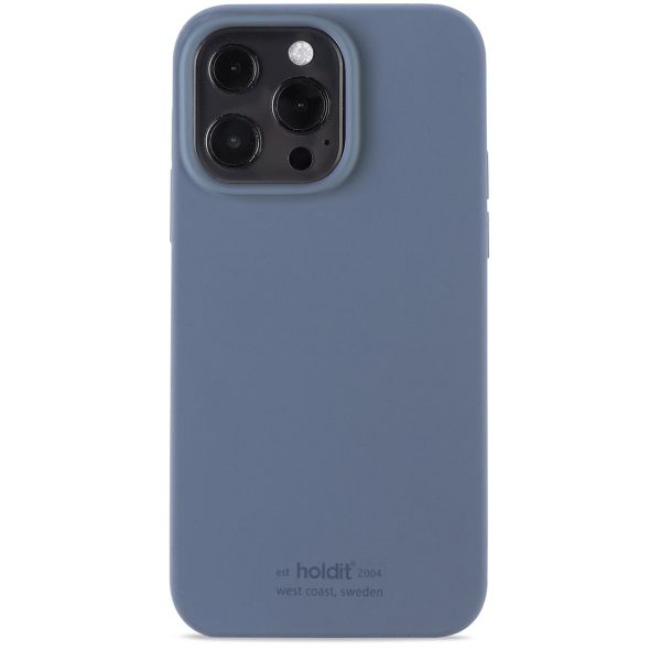 Holdit Silicone Case Apple iPhone 13 Pro - Pacific Blue
