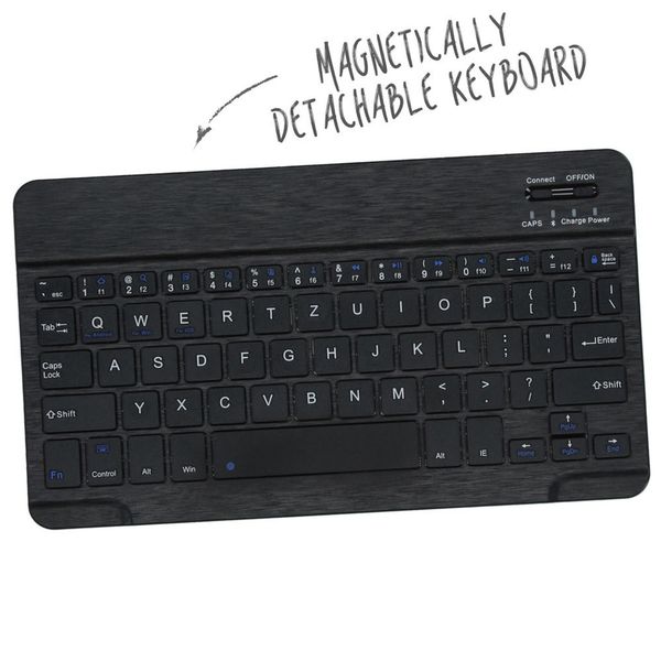 Accezz QWERTZ Bluetooth Keyboard Klapphülle Samsung Galaxy Tab A7