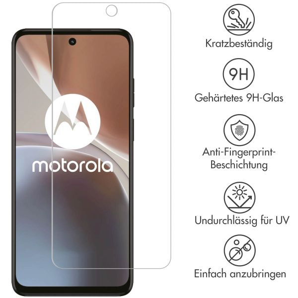 Selencia Screen Protector aus gehärtetem Glas Motorola Moto G32