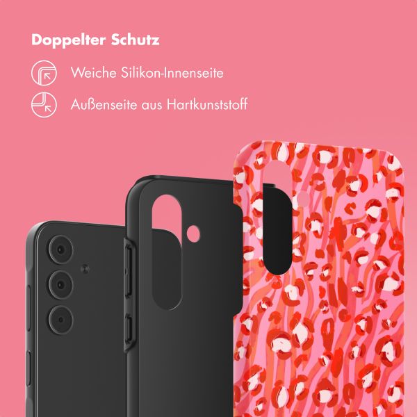 Selencia Vivid Back Cover Samsung Galaxy A55 - Wild Spots Lipstick