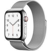 Apple Mailänder Fitness-Armband für das  Apple Watch Series 1 t/m 11 / SE / Ultra (44/45/46/49 mm) - Silver
