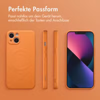 imoshion Color Back Cover mit MagSafe Apple iPhone 13 - Neon Orange