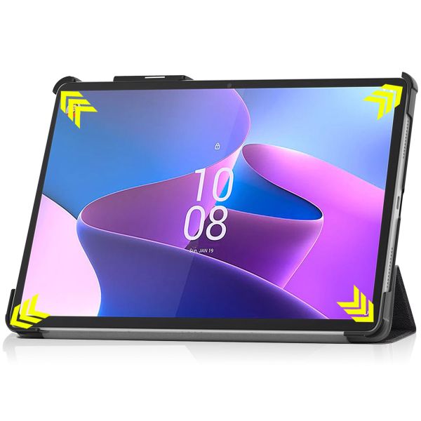 imoshion Design Trifold Klapphülle für das Lenovo Tab P11 Pro (2nd gen) - Don't touch