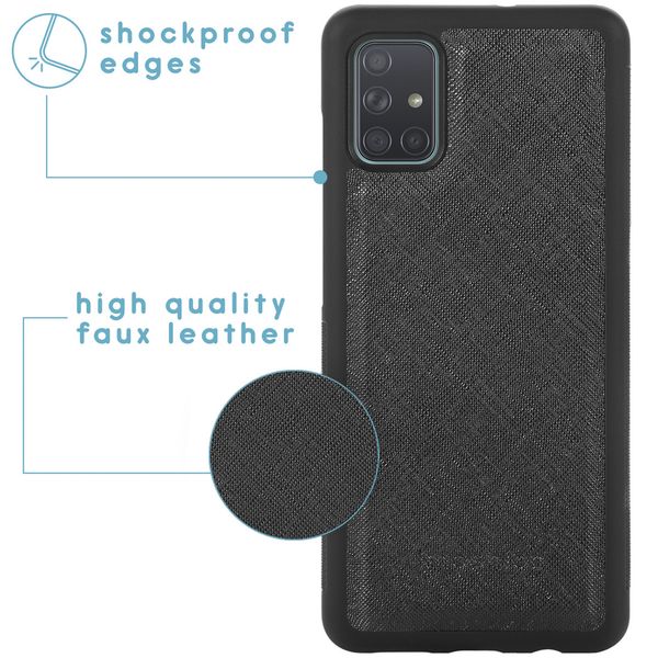 imoshion Luxuriöse Portemonnaie-Klapphülle Samsung Galaxy A51 - Schwarz