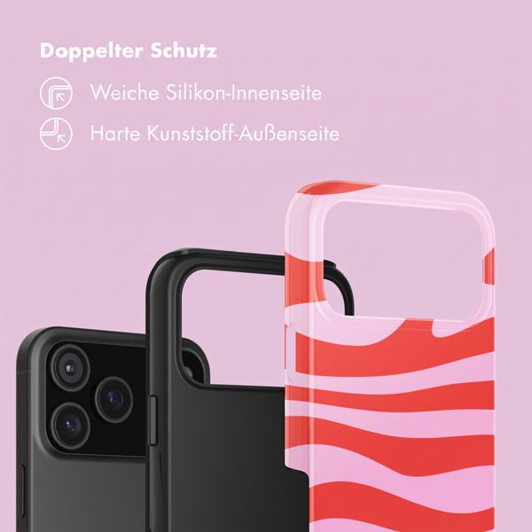 Selencia Vivid Back Cover Apple iPhone 18 Pro - Dream Swirl Pink