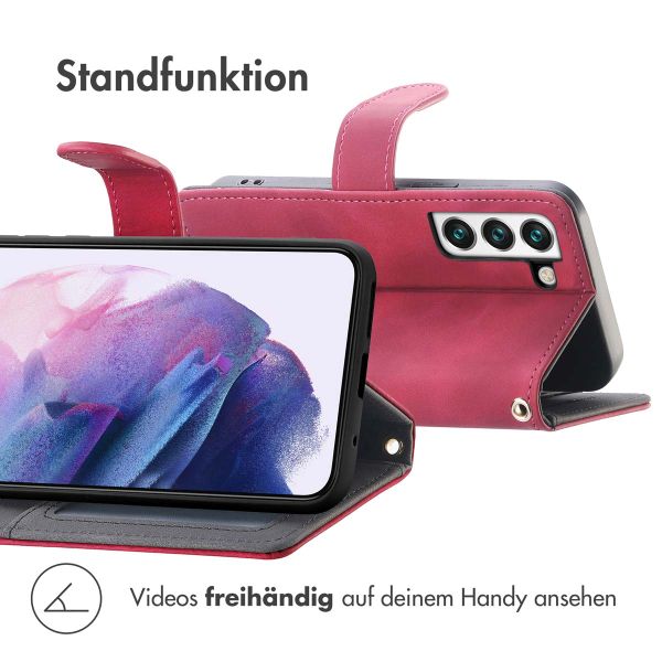 imoshion Klapphülle mit Kordel Samsung Galaxy S22 - Rot