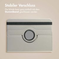 imoshion 360° drehbare Klapphülle Samsung Galaxy Tab A11 Plus / A9 Plus - Grau