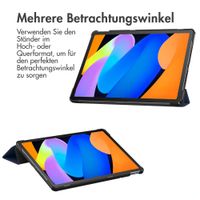 imoshion Trifold Klapphülle Lenovo Idea Tab - Dunkelblau