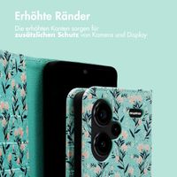 imoshion Design Klapphülle Xiaomi Redmi Note 13 Pro Plus (5G) - Blue Flowers
