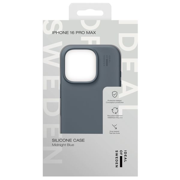 iDeal of Sweden Silikon Case für das Apple iPhone 16 Pro Max - Midnight Blue
