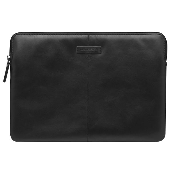 dbramante1928 Skagen Pro - Laptop Hülle 13 Zoll - Laptop Sleeve - Echtes Leder - MacBook Pro 13 Zoll / Air 13 Zoll - Black