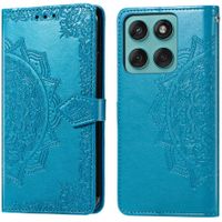 imoshion Mandala Klapphülle Motorola Moto G57 Power - Türkis