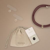 Selencia Universal-Handykette - Terracotta