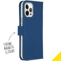 Accezz Wallet TPU Klapphülle für das iPhone 12 Pro Max - Blau