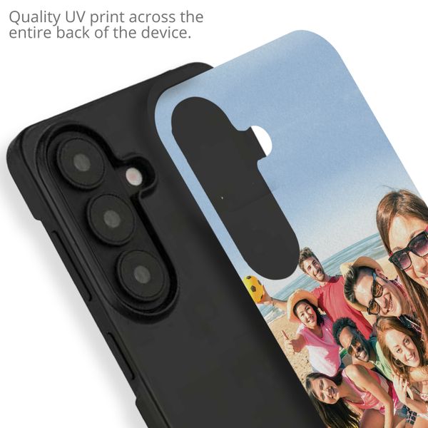 Gestalte deine eigene Hardcase Hülle Samsung Galaxy S26 Plus - Schwarz