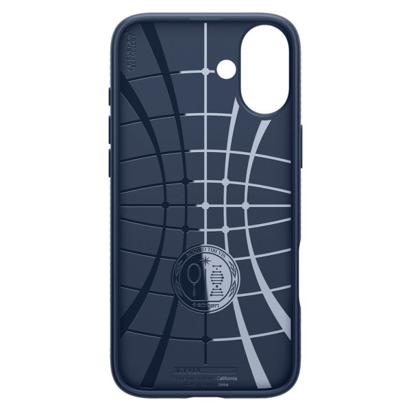 Spigen Liquid Air™ Case für das iPhone 16 - Navy Blue