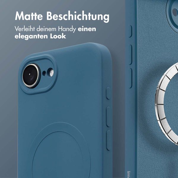 imoshion Color Back Cover mit MagSafe iPhone 16e - Dunkelblau