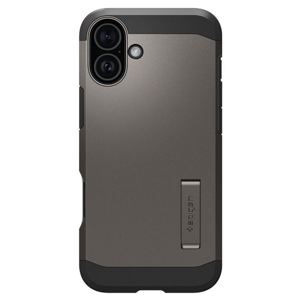 Spigen Tough Armor™ Case MagSafe für das iPhone 16 - Gun Metal