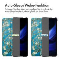 imoshion Design Trifold Klaphülle Xiaomi Pad 6 / 6 Pro - Green Plant