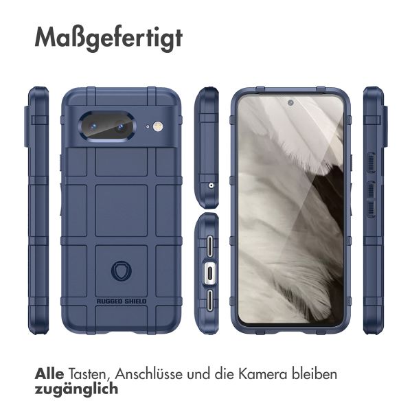 imoshion Rugged Shield Backcover für das Google Pixel 8 - Dunkelblau