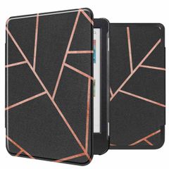 imoshion Design Slim Hard Case Klapphülle Kobo Clara Colour / BW - Black Graphic
