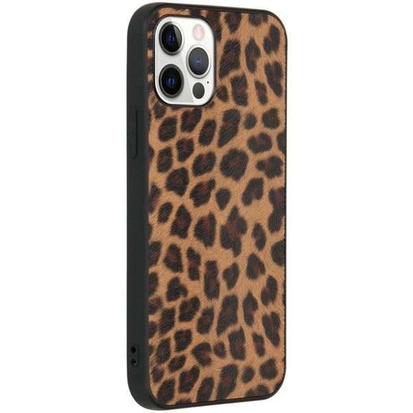 Hardcase Backcover für das iPhone 12 (Pro) - Leopard