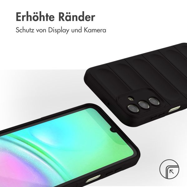 imoshion EasyGrip Back Cover für das Samsung Galaxy A15 (5G/4G) - Schwarz