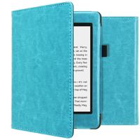 imoshion Vegan Leather Klapphülle Amazon Kindle Paperwhite 4 - Hellblau