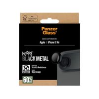 PanzerGlass Kameraprotektor Hoops Optic Rings für das Apple iPhone Air - Schwarz