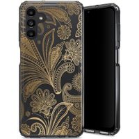 Selencia Zarya Fashion-Backcover mit zuverlässigem Schutz für das Samsung Galaxy A13 (4G) - Paisley Gold