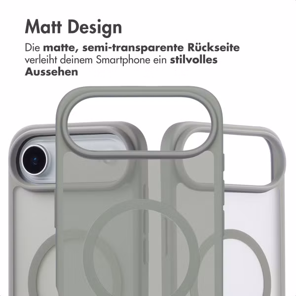 imoshion Color Guard Back Cover mit MagSafe Apple iPhone Air - Grau