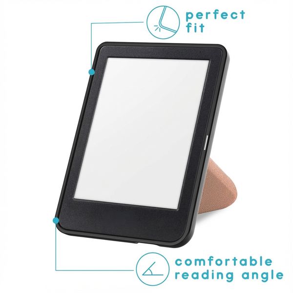 imoshion Klappbare Klapphülle Kobo Clara Colour / BW - Rosé gold