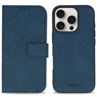imoshion Entfernbare 2-1 Luxus Klapphülle für das Apple iPhone 16 Pro - Blau
