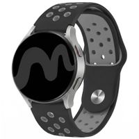 imoshion Silikon-Sportarmband -   Universelle 20 mm Anschluss - Black / Grey