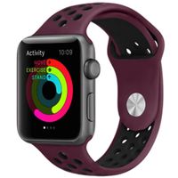 imoshion Silikonband Sport für die Apple Watch Series 1 bis 10 / SE / Ultra (2) (44/45/46/49 mm) - Rot