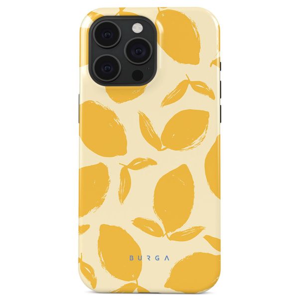 Burga Tough Back Cover für das iPhone 15 Pro Max - Lemon Tart