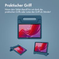 imoshion Schutzhülle mit Handgriff kindersicher Lenovo Tab M11 - Dunkelblau