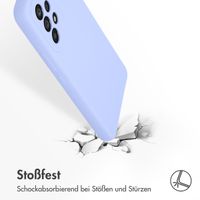 Accezz Liquid Silikoncase für das Samsung Galaxy A53 - Violett