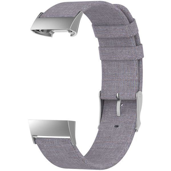 imoshion Nylon-Armband Fitbit Charge 3 / 4 - Grau