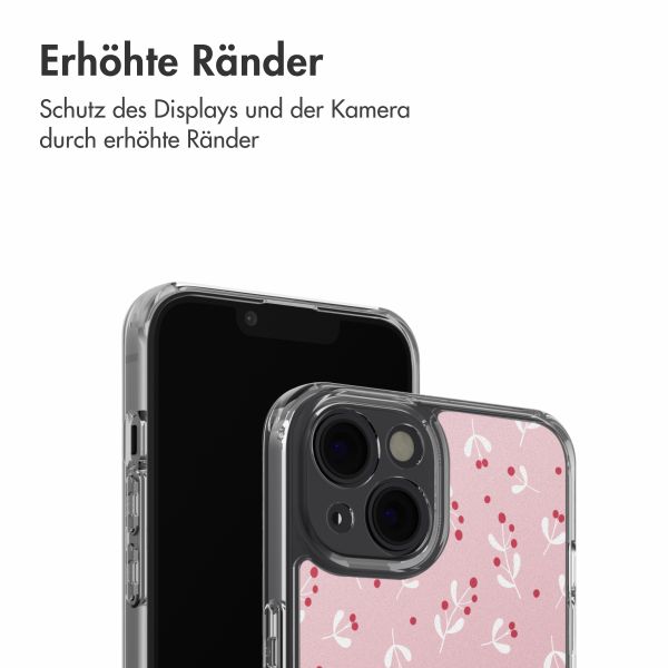 imoshion Design Hülle Apple iPhone 14 - Berries Blush