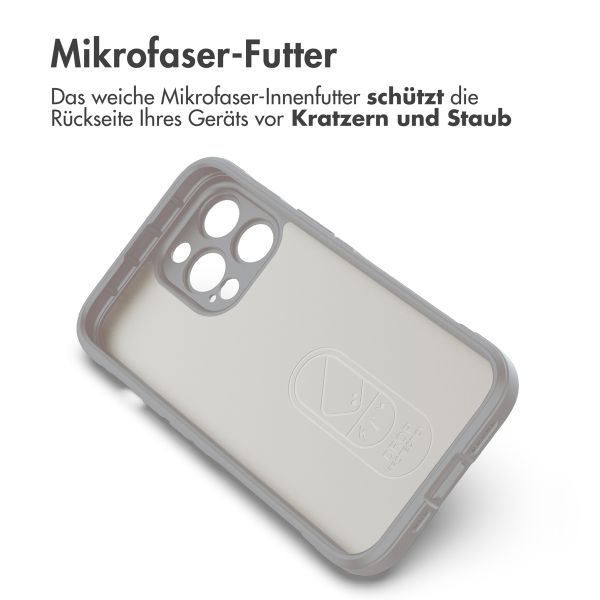 imoshion EasyGrip Back Cover für das iPhone 13 Pro - Grau